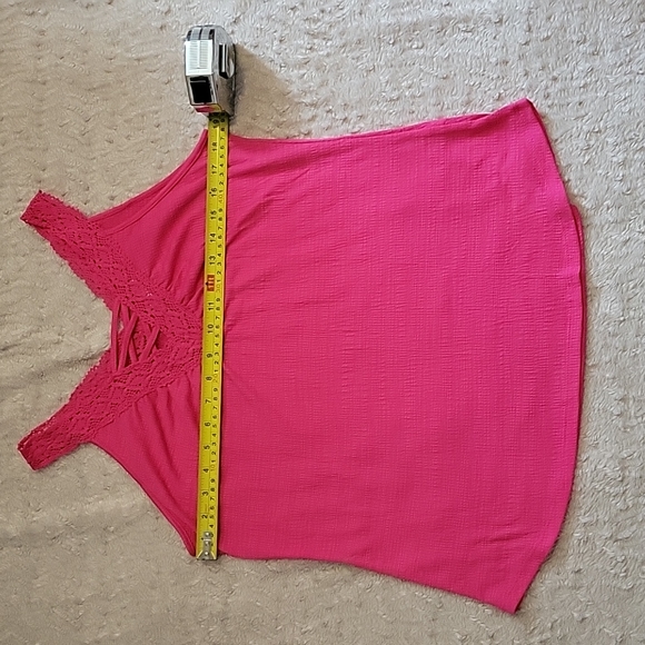 RICKI'S~ Sleeveless Top, Pink, S - Picture 3 of 6